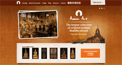 Desktop Screenshot of burmese-art.com